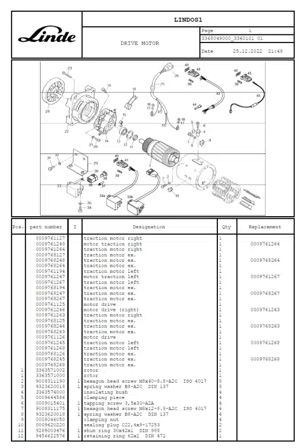 LINDE E30 (336)(Y:94-97) MANUAL - Image 3