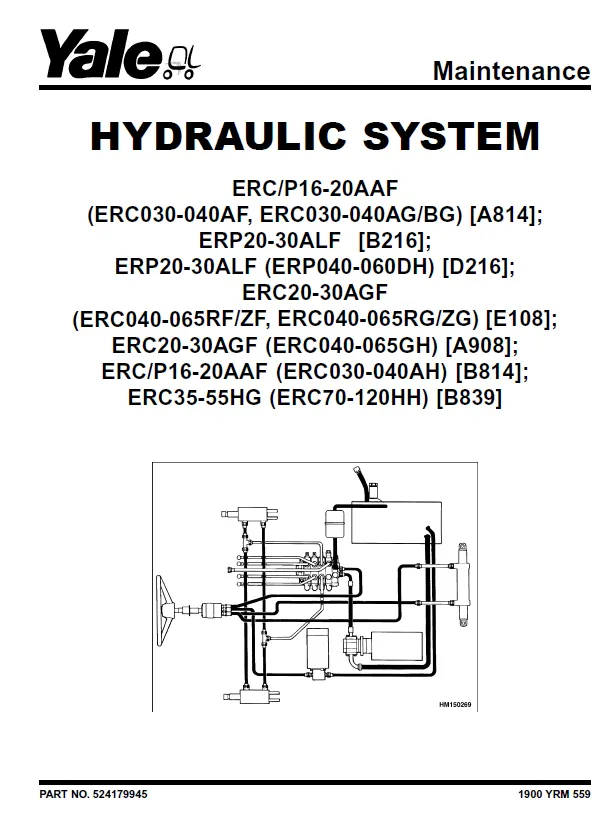 Yale ERP16AAF (A814) Manual 3 Yale ERP16AAF (A814) Manual - Image 3