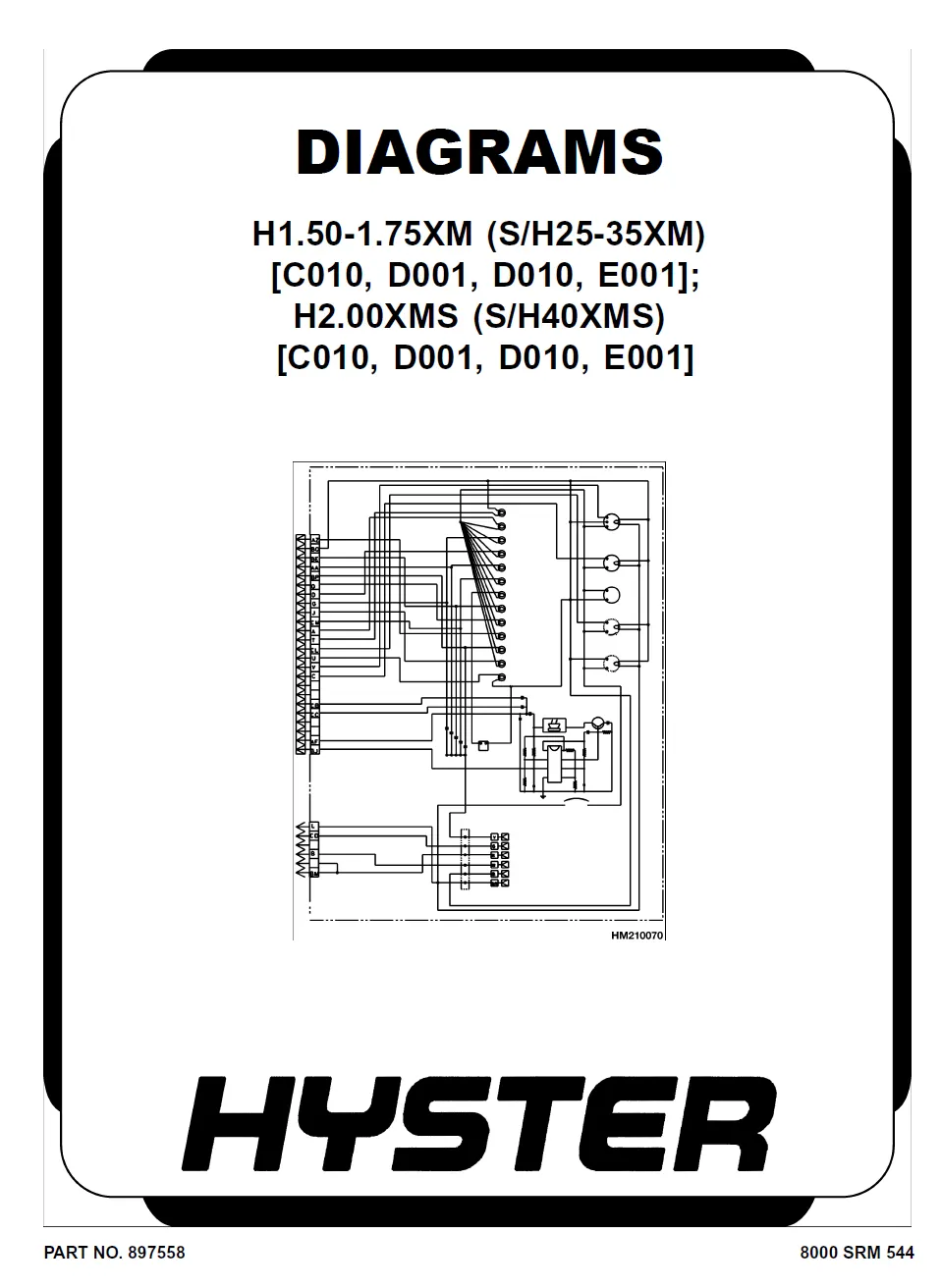 Hyster H2.00XMS (E001) Manual 3 Hyster H2.00XMS (E001) Manual - Image 3
