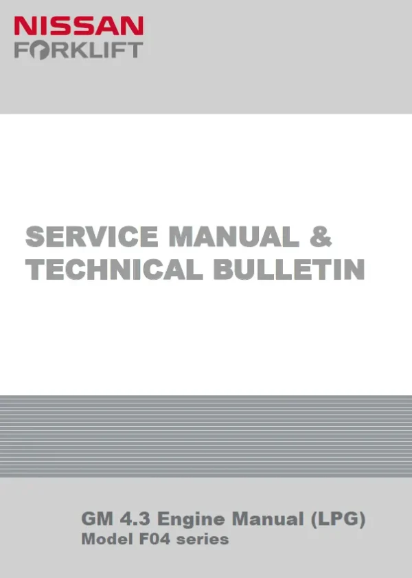 gm 4.3l forklift manual