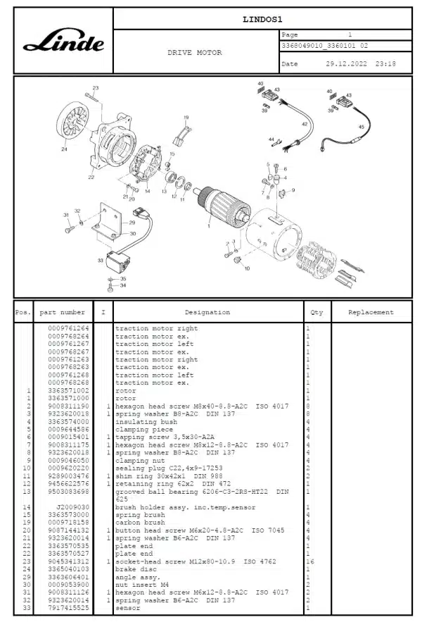 LINDE E30 (336)(Y:97-00) MANUAL - Image 3