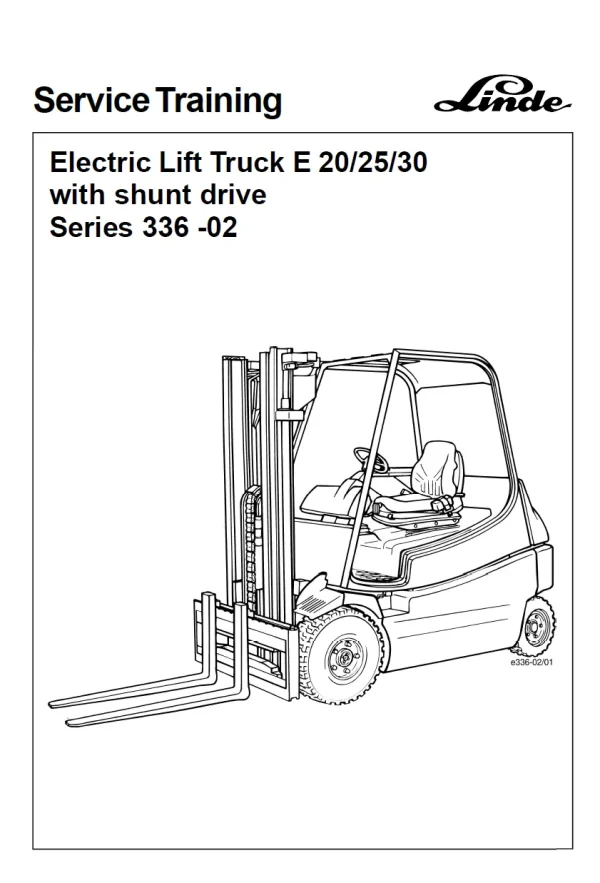 LINDE E30 (336-02)(Y:99-11) MANUAL - Image 3