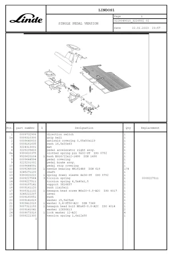 LINDE E16-02 (322)(Y:92-97) MANUAL - Image 3