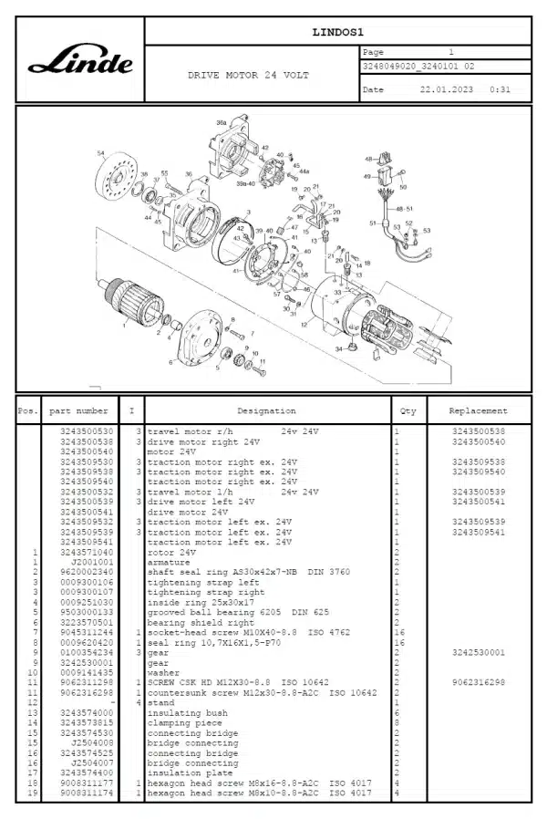 LINDE E16 (324)(Y:91-00) MANUAL - Image 3