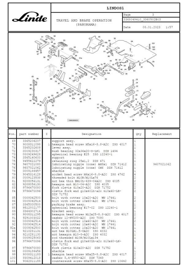 LINDE E30 (336-03)(Y:07-) MANUAL - Image 3