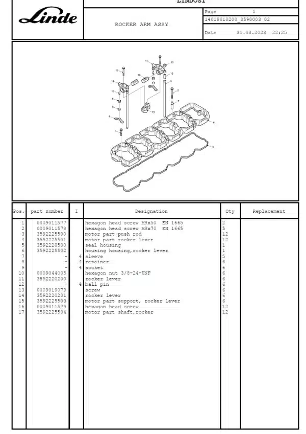 LINDE H120 (1401)(Y:12-) MANUAL - Image 3