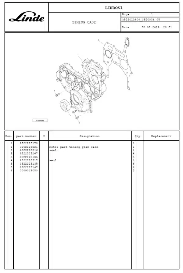 LINDE H40D (352-05)(Y:10-) MANUAL - Image 3