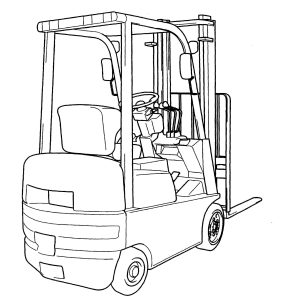 TOYOTA 7FGCU15 forklift