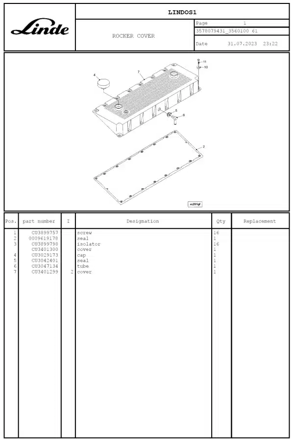 LINDE C4545 (357-05) MANUAL - Image 3