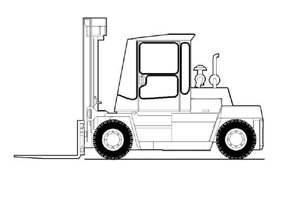 Kalmar DCD 40 80 DCD forklift manual