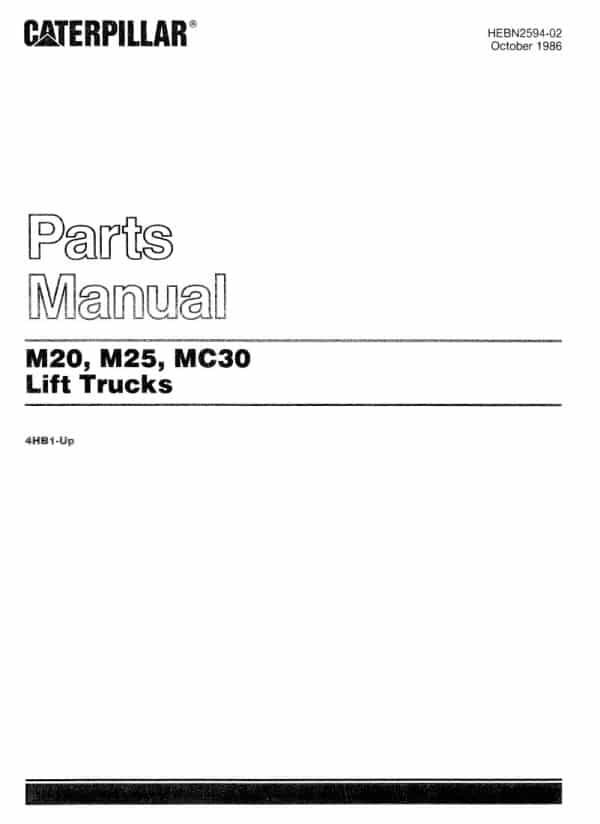 CATERPILLAR MC30 MANUAL - Image 3