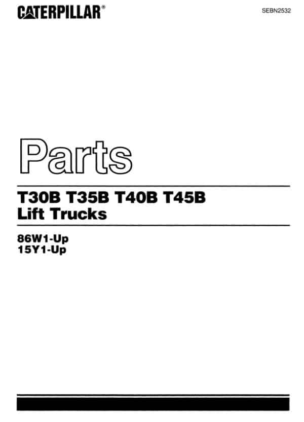 CATERPILLAR T40B MANUAL - Image 4