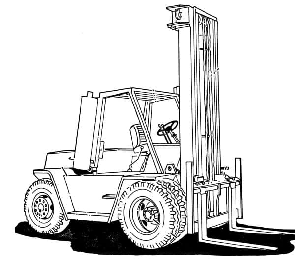 CATERPILLAR V100 forklift