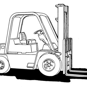 caterpillar v80e forklift