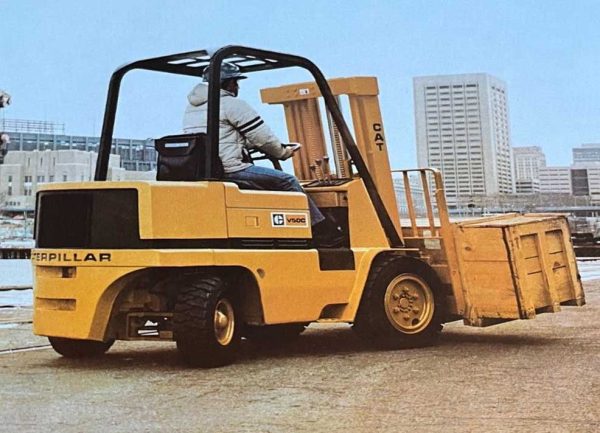 caterpillar vc60c forklift