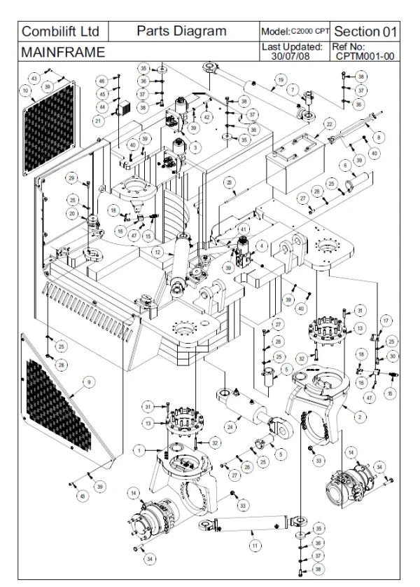 C2000 Parts Manual