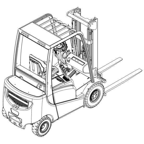 DFG 316 scaled forklift manual