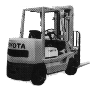 Toyota fdc45 forklift