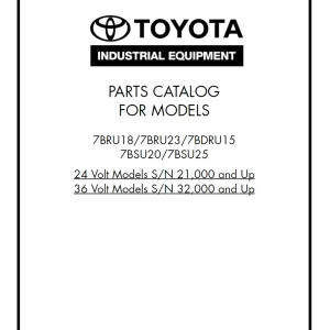 TOYOTA 7BRU18-Parts-Catalog