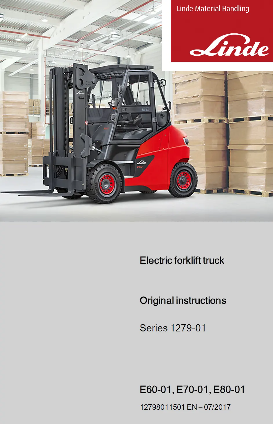 Linde E70 (1279) Manual 3 Linde E70 (1279) Manual - Image 3