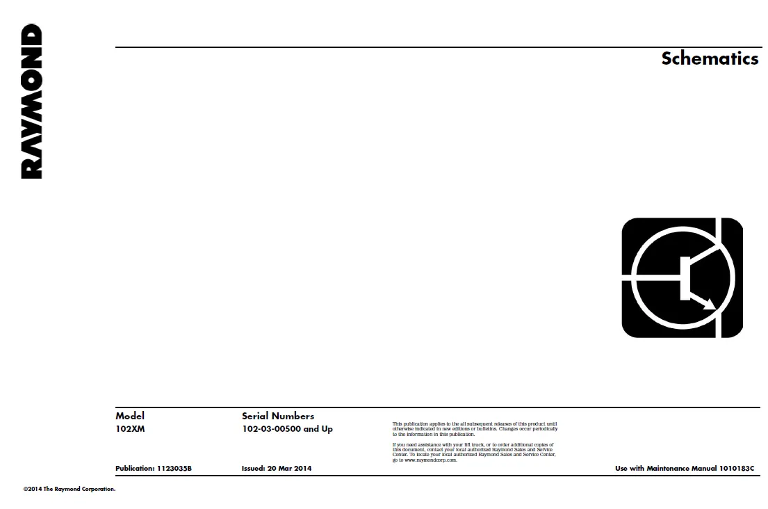 Raymond 102XM Pallet Truck Manual 4 Raymond 102XM Pallet Truck Manual - Image 4