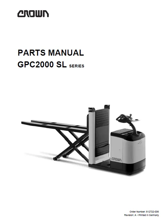 Crown GPC2000SL Manual 2 Crown GPC2000SL Manual - Image 2