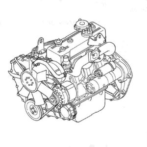 Komatsu Isuzu 4FE1 Engine Manual