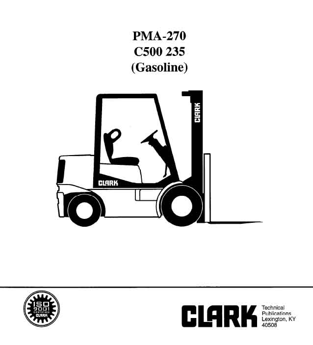 Clark C500 S30 (235) Manual 5 Clark C500 S30 (235) Manual - Image 5