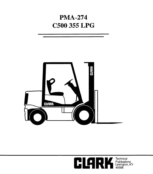 Clark C500 30 (355) Manual 4 Clark C500 30 (355) Manual - Image 4