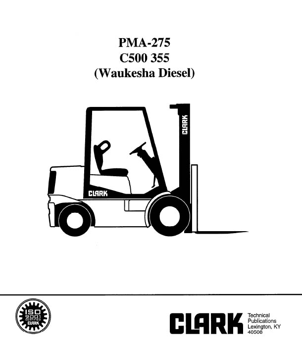 Clark C500 30 (355) Manual 2 Clark C500 30 (355) Manual - Image 2