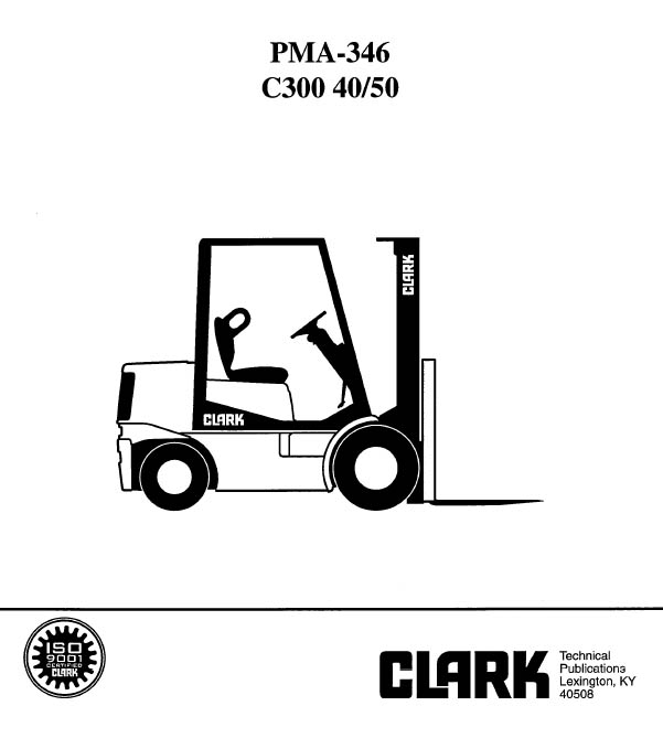 Clark C300-40 (356) Manual 2 Clark C300-40 (356) Manual - Image 2