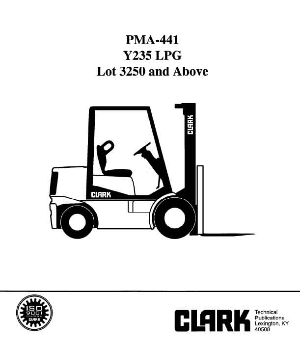 Clark C500 S30 (235) Manual 2 Clark C500 S30 (235) Manual - Image 2