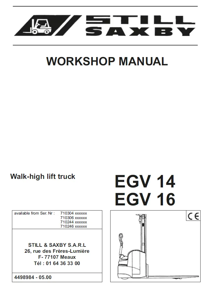 Still EGV14 (0244) Manual 2 Still EGV14 (0244) Manual - Image 2