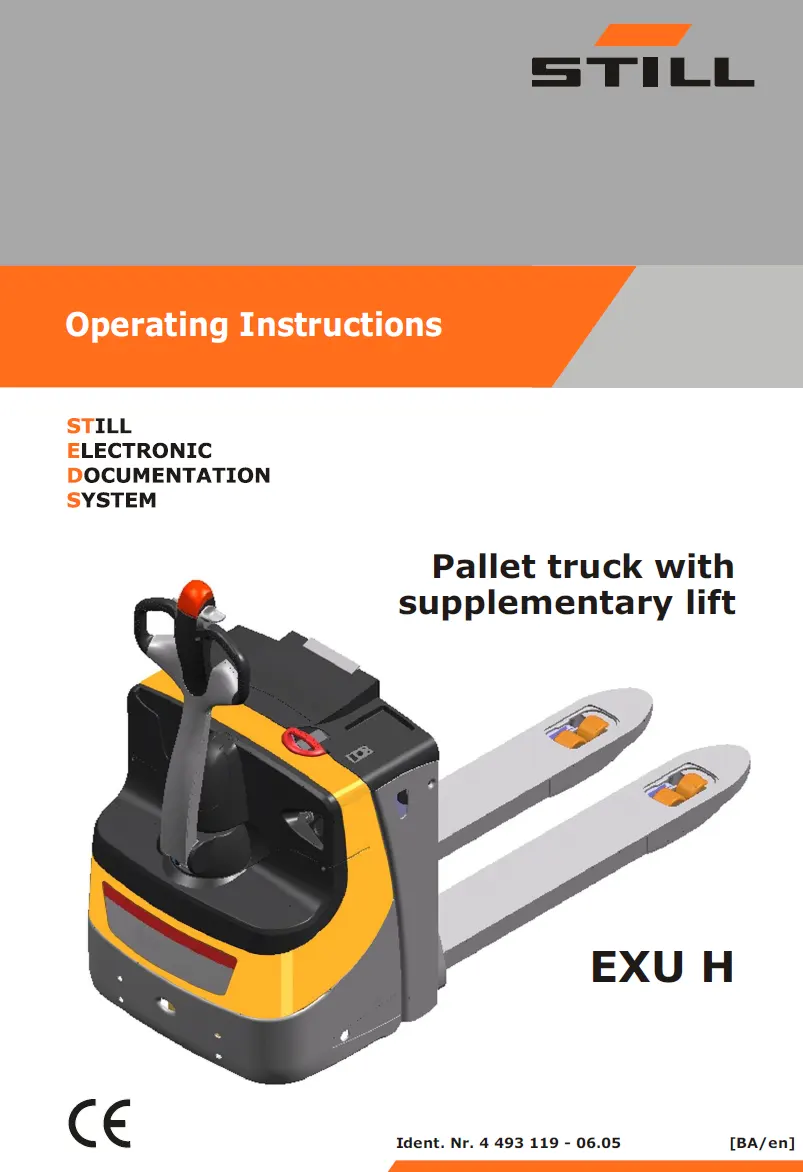 Still EXU-H (0202) Manual 4 Still EXU-H (0202) Manual - Image 4