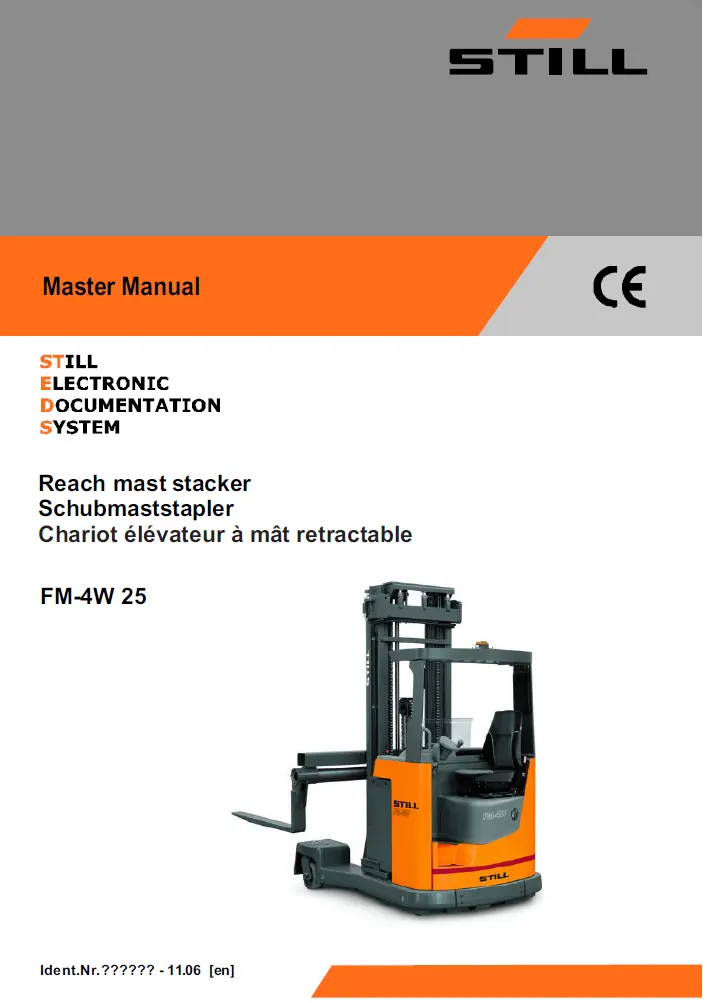 Still FM-4W20 Manual 2 Still FM-4W20 Manual - Image 2