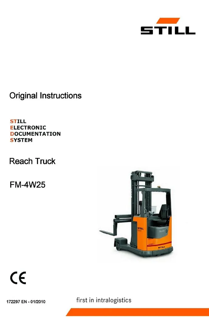 Still FM-4W20 Manual 3 Still FM-4W20 Manual - Image 3