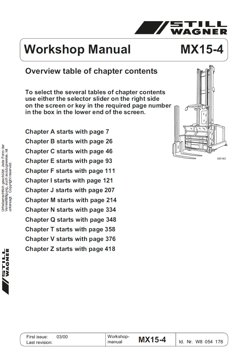 Still MX15-4 Manual 4 Still MX15-4 Manual - Image 4