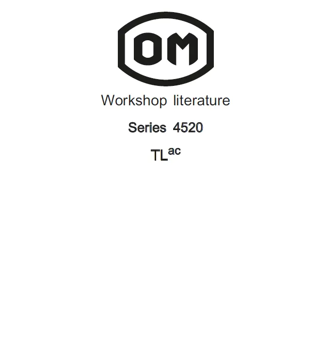 Om TL (4520) Pallet Truck Manual 2 Om TL (4520) Pallet Truck Manual - Image 2
