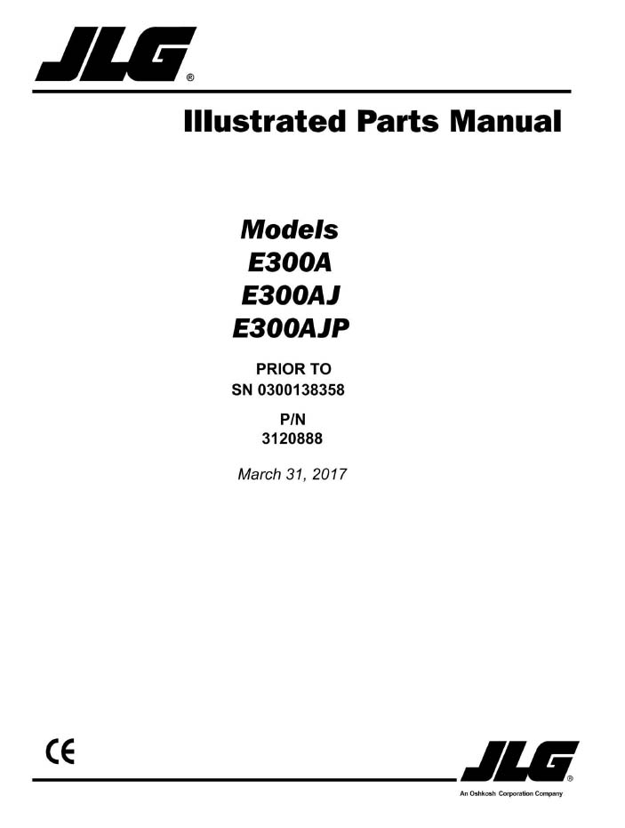 JLG EC300AJP Manual 8 JLG EC300AJP Manual - Image 8