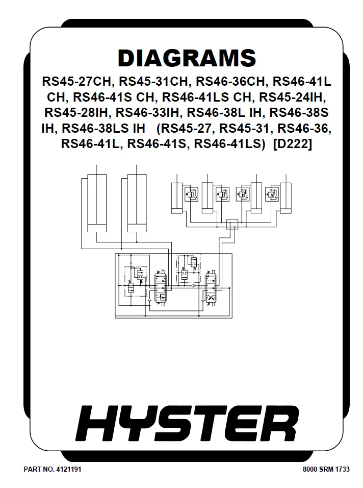 Hyster RS45-27CH (D222) Manual 3 Hyster RS45-27CH (D222) Manual - Image 3