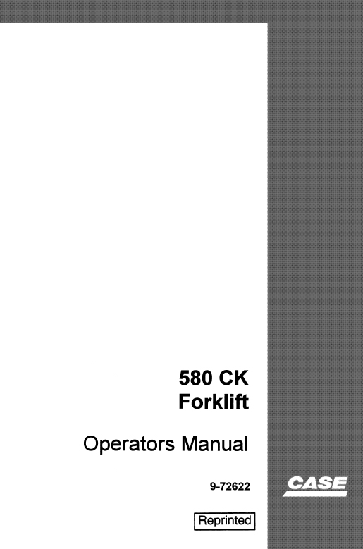 Case 580 Manual 2 Case 580 Manual - Image 2