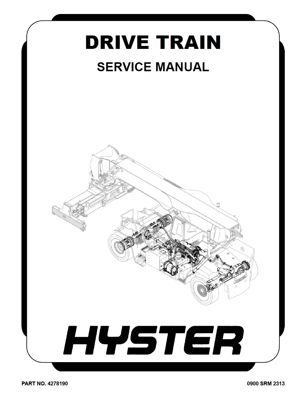 Hyster RS46-29XD (F222) Manual 2 Hyster RS46-29XD (F222) Manual - Image 2