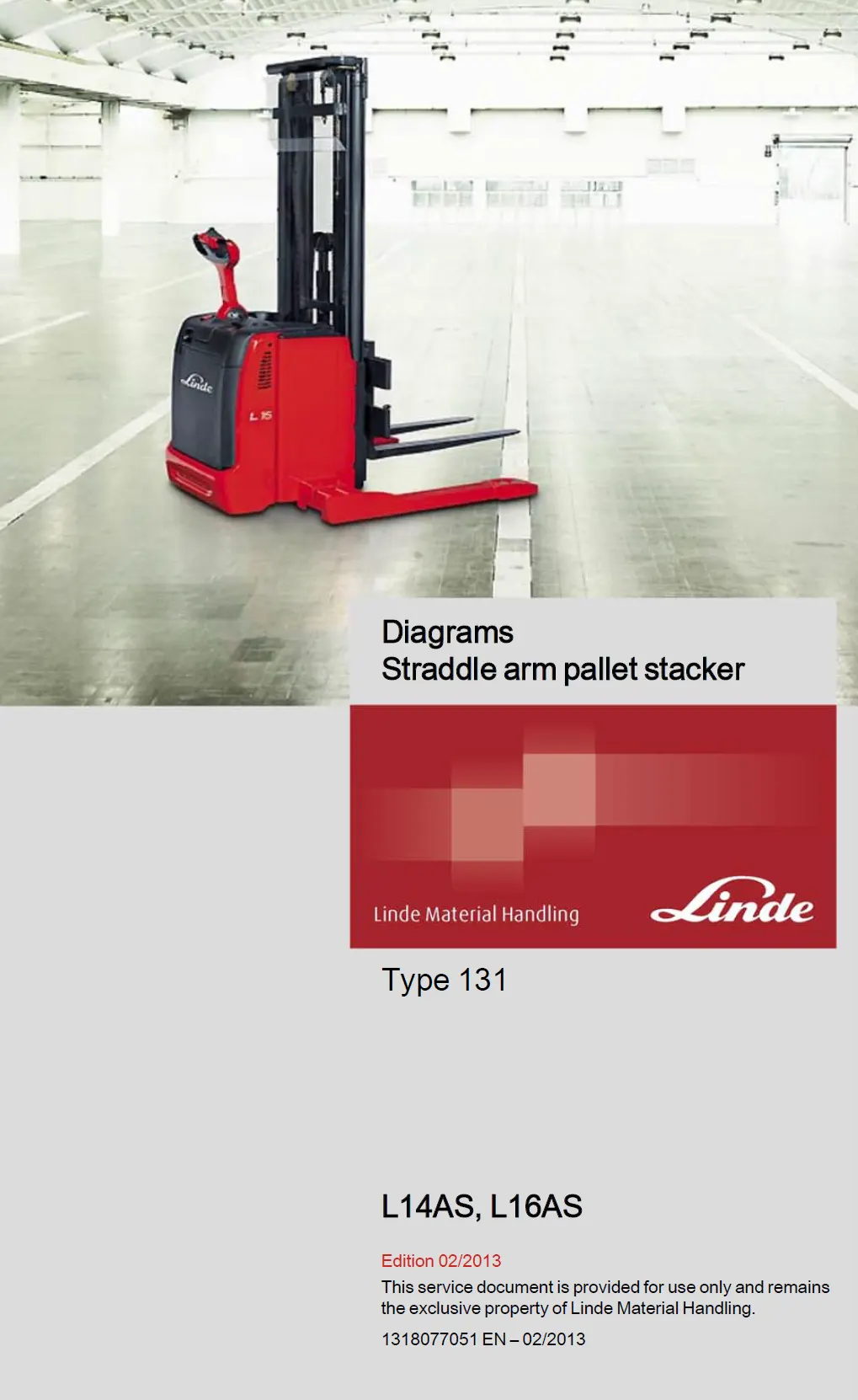 Linde L14AS (131) Manual 3 Linde L14AS (131) Manual - Image 3